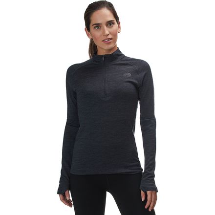 The North Face - Wool Baselayer Zip Neck Top - Women's