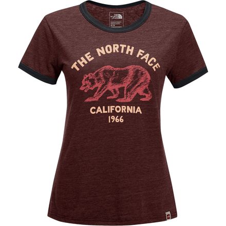 The North Face - Mascot Ringer T-Shirt - Short-Sleeve - Women's