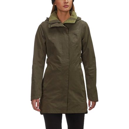 north face laney trench