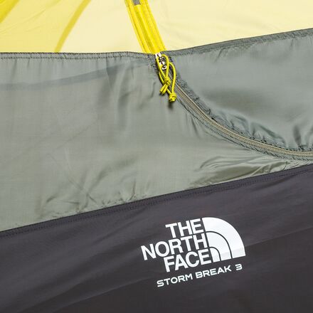 The North Face - Stormbreak 3 Tent: 3-Person 3-Season - Agave Green/Asphalt Grey