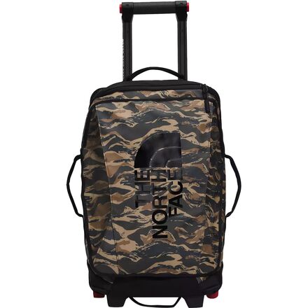 The North Face - Rolling Thunder 22in Carry-On Bag - New Taupe Green Painted Camo Print/TNF Black