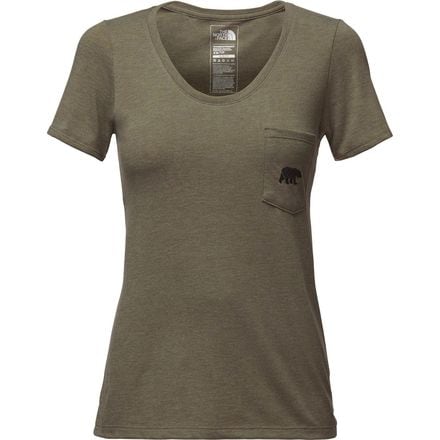 The North Face - Tri-blend Short-Sleeve Pocket T-Shirt - Women's