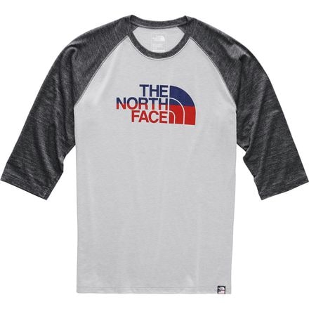 The North Face - Americana 3/4 Tri-Blend Baseball T-Shirt - Men's