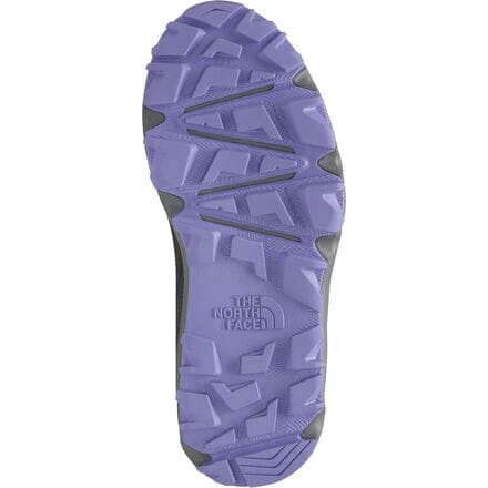 The North Face - Hedgehog Hiker II Waterproof Shoe - Girls' - Vanadis Grey/Sweet Lavender