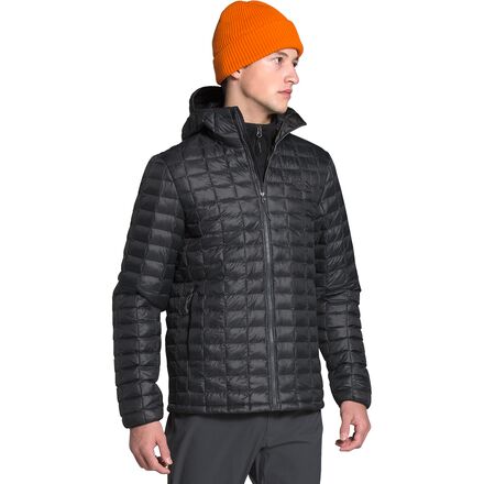 mens black thermoball jacket