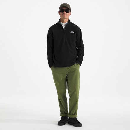 The North Face - Textured Cap Rock 1/4-Zip Fleece Jacket - Men's
