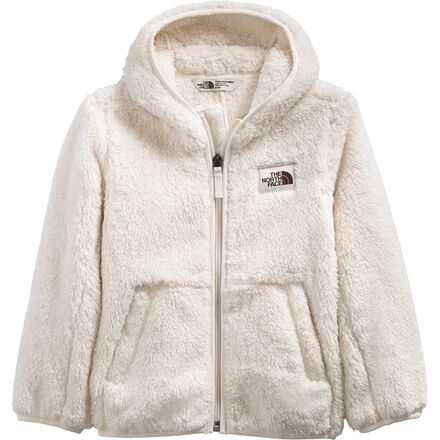 The North Face - Campshire Full-Zip Hooded Fleece Jacket - Toddler Girls' - Gardenia White