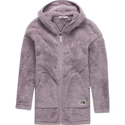 The North Face - Campshire Long Full-Zip Hooded Fleece Jacket - Girls'