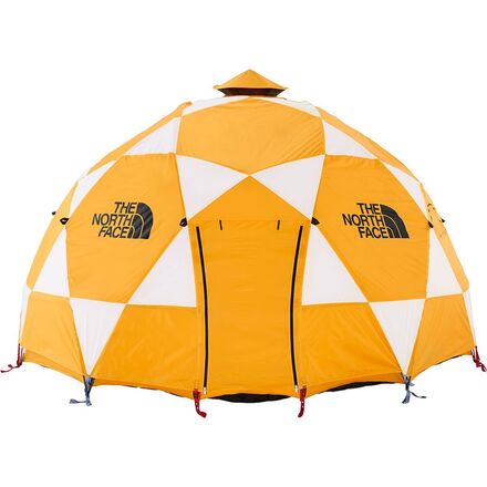 The North Face - 2-Meter Dome Tent: 8-Person 4-Season - Gold/White/Black