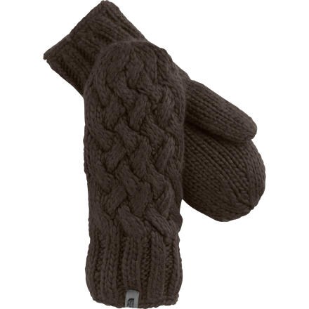 The North Face - Cable Knit Mittens - Women's