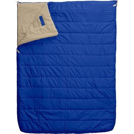 The North Face - Eco Trail Bed Double Sleeping Bag: 20F Synthetic - Tnf Blue/Twill Beige