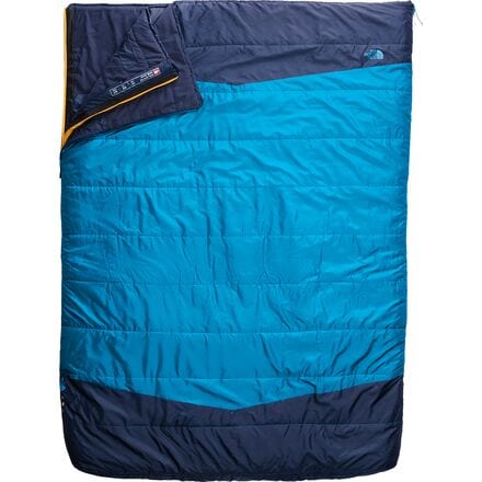 The North Face - Dolomite One Double Sleeping Bag: 15F Synthetic - Hyper Blue/Radiant Yellow