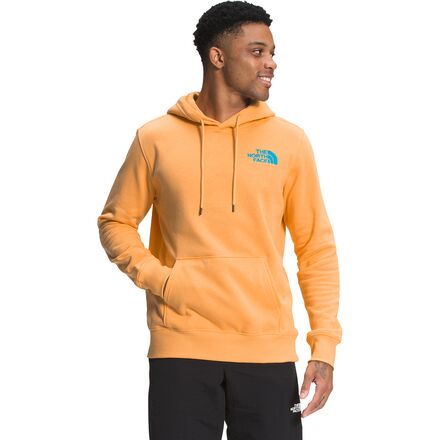 The North Face - Walls Are Meant For Climbing Pullover Hoodie - Men's - Chamois Orange/Multi-Color