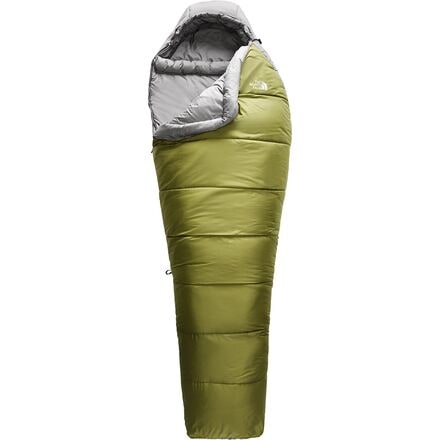 The North Face - Wasatch Sleeping Bag: 0F Synthetic - Calla Green/Zinc Grey