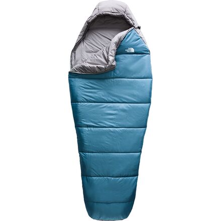 The North Face - Wasatch Sleeping Bag: 20F Synthetic - Aegean Blue/Zinc Grey