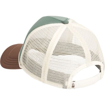The North Face - Valley Trucker Hat - Laurel Wreath Green/Earth Brown/Vintage White