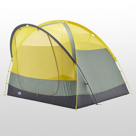 The North Face - Wawona Tent: 4-Person 3-Season - Agave Green/Asphalt Grey