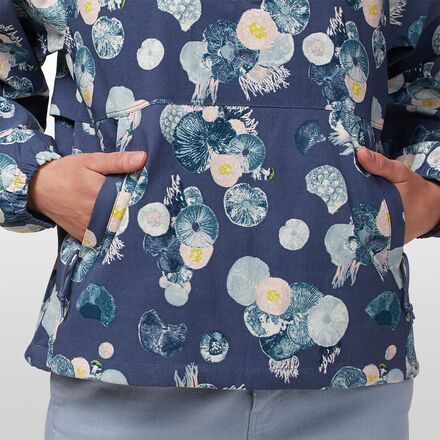 the north face printed class v pullover