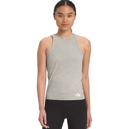 The North Face - Vyrtue Tank Top - Women's - Mineral Grey Heather