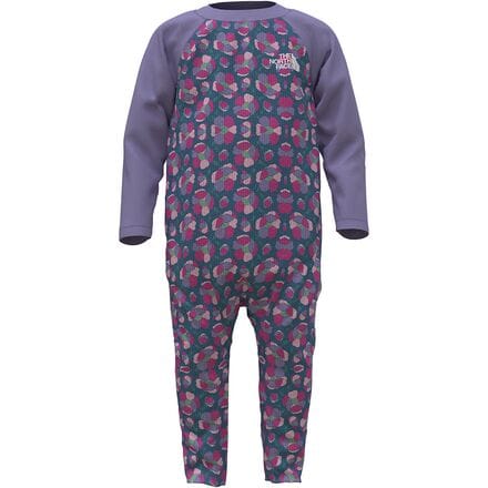The North Face - Sun One-Piece - Infants' - Banff Blue Mountain Floral Print