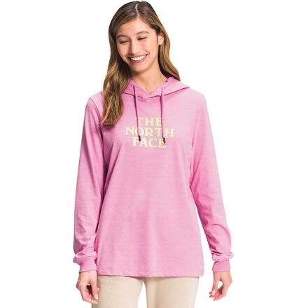 The North Face - Summer Feels Tri-Blend Hoodie - Women's - Sunset Mauve Heather
