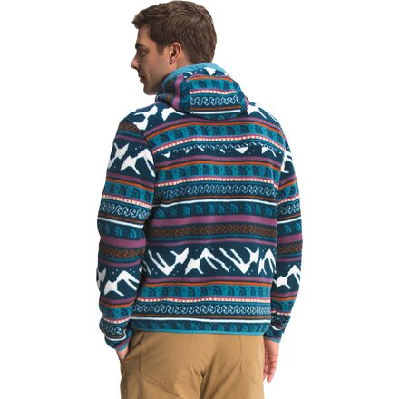 The North Face - Printed Carbondale 1/4 Snap Jacket - Men's