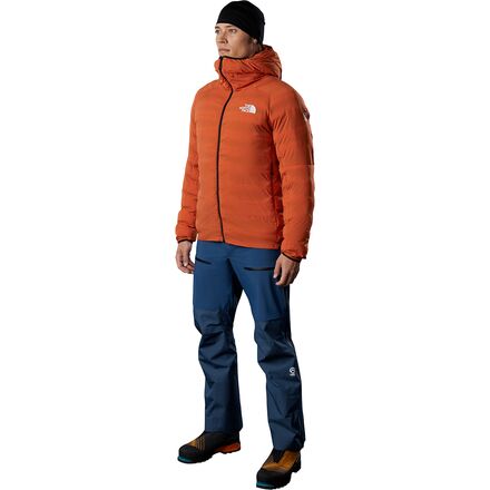 The North Face - Summit L3 50/50 Down Hooded Jacket - Men's - Burnt Ochre