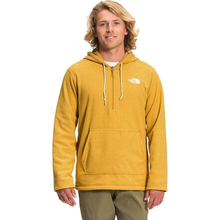 The North Face - Textured Cap Rock 1/4-Zip Hoodie - Men's - Arrowwood Yellow