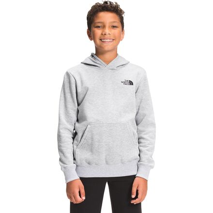 The North Face - Camp Fleece Pullover Hoodie - Boys' - TNF Light Grey Heather