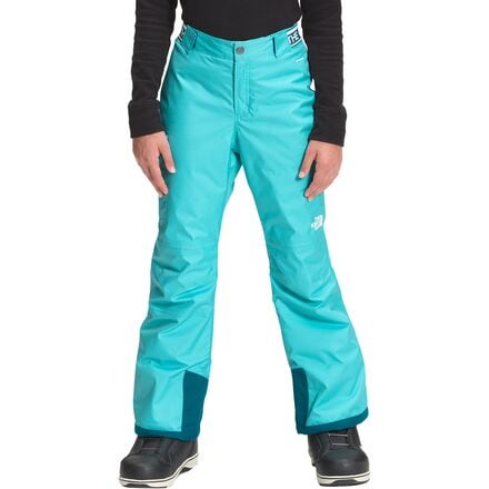 The North Face - Freedom Insulated Pant - Girls' - Transantarctic Blue/Deep Lagoon