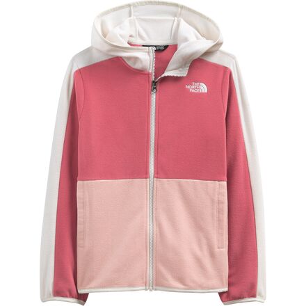The North Face - Glacier Full-Zip Hoodie - Girls' - Evening Sand Pink