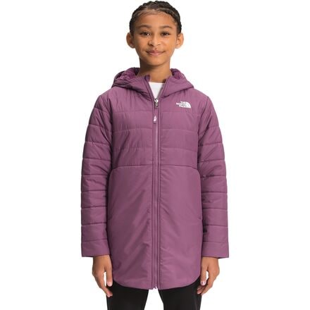 The North Face - Reversible Mossbud Swirl Parka - Girls' - Pikes Purple