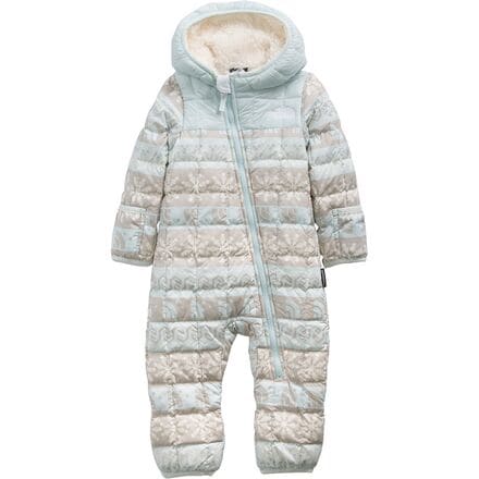 The North Face - ThermoBall Eco Bunting - Infant Girls' - Ice Blue Halfdome Fairisle Print
