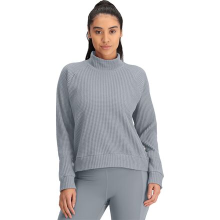 Mock Neck Chabot Top - Women's