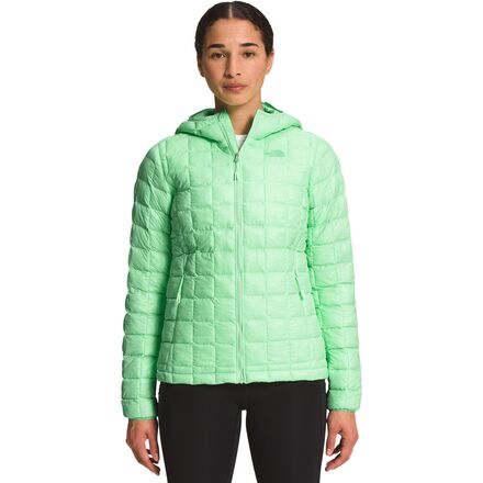 The North Face - ThermoBall Eco Hooded Insulated Jacket - Women's - Patina Green