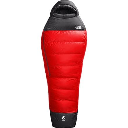 The North Face - Inferno Sleeping Bag: -20F Down - Fiery Red/TNF Black