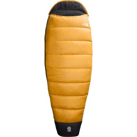 The North Face - Inferno Sleeping Bag: 35F Down - Citrine Yellow/TNF Black