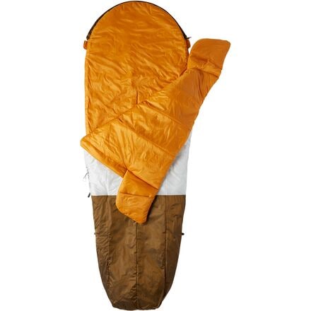 The North Face - Lynx Sleeping Bag: 35F Synthetic - Citrine Yellow/Tin Grey