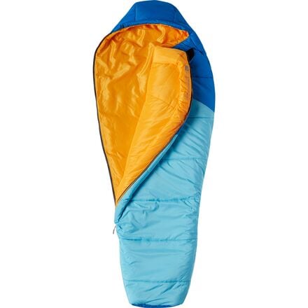 The North Face - Wasatch Pro 20 Sleeping Bag: 20F Synthetic - Kids' - Hero Blue/Norse Blue
