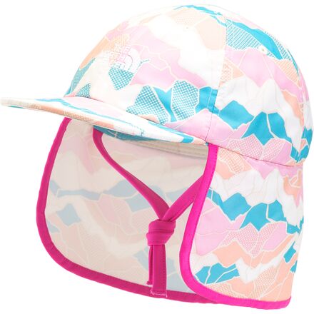 The North Face - Class V Sun Buster Hat - Toddlers' - Lilac Sachet Pink Mountain Camo Print