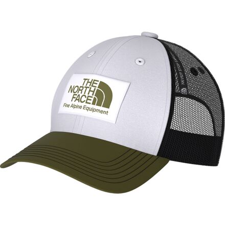 The North Face - Mudder Trucker Hat - Men's - Forest Olive/TNF White/TNF Black
