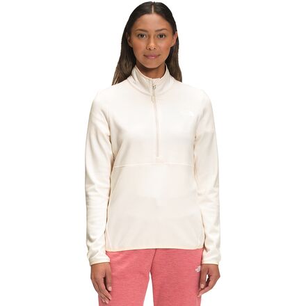 The North Face - Canyonlands 1/4-Zip Pullover - Women's - Gardenia White Heather
