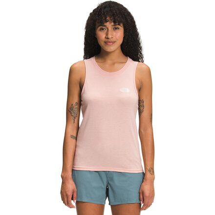 The North Face - Simple Logo Tri-Blend Tank Top - Women's