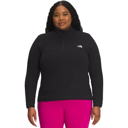 The North Face - TKA Glacier Plus 1/4-Zip Pullover - Women's - TNF Black
