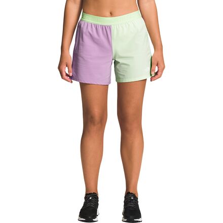 The North Face - Wander Short - Women's - Lupine/Lime Cream