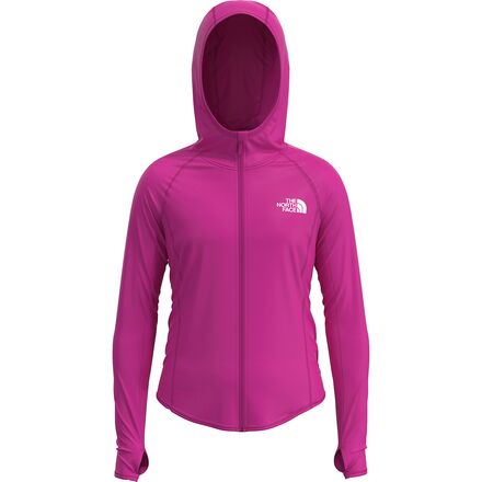 The North Face - Amphibious Full-Zip Sun Hoodie - Girls' - Linaria Pink