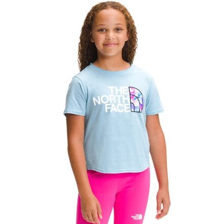 The North Face - Graphic Short-Sleeve T-Shirt - Girls' - Beta Blue