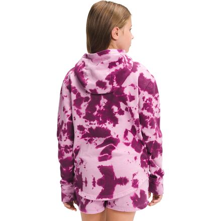 The North Face - Printed Tie-Dye Camp Fleece Hoodie - Girls'
