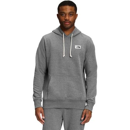 The North Face - Heritage Patch Pullover Hoodie - Men's - TNF Medium Grey Heather