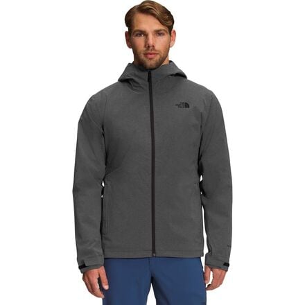 The North Face - ThermoBall Eco Triclimate Jacket - Men's - TNF Dark Grey Heather/TNF Black